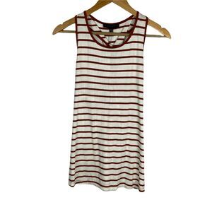 NWT SANCTUARY "Caris Stripe" Twist-Racerback Tank Top X-Large 12/14 Scoop